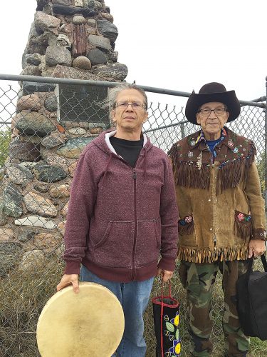 Alex DeCoteau teaches first Ojibwe class at Minot State